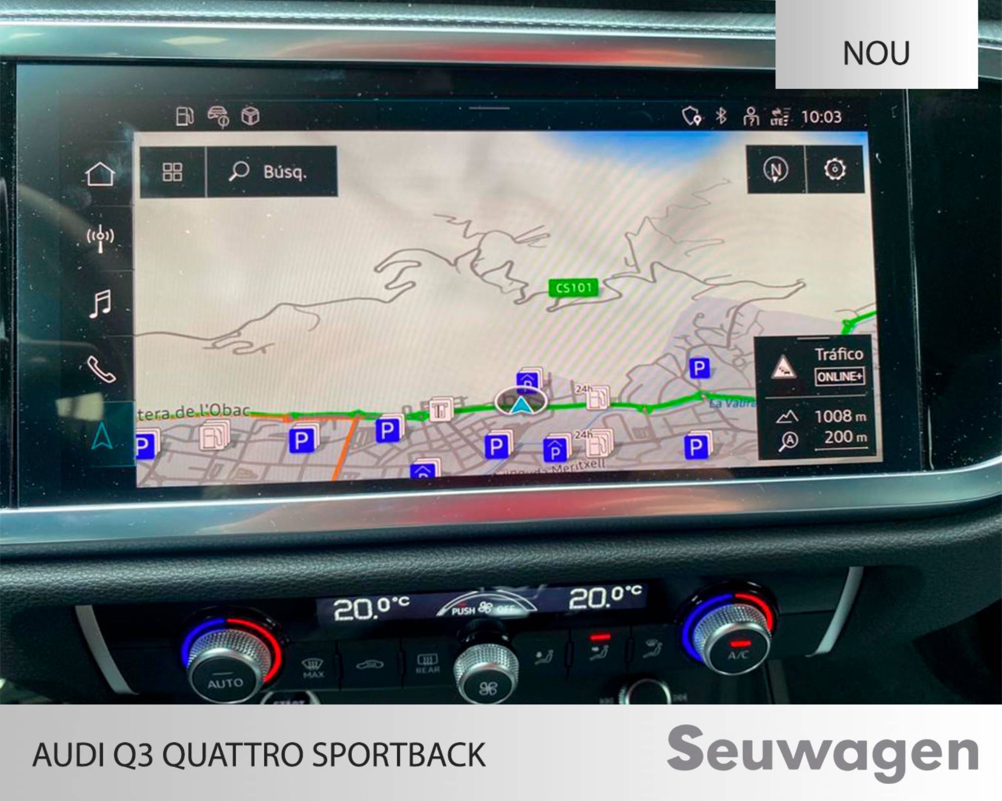 Audi Q3 quattro black edition sportback