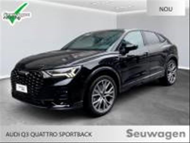 Audi Q3 quattro black edition sportback